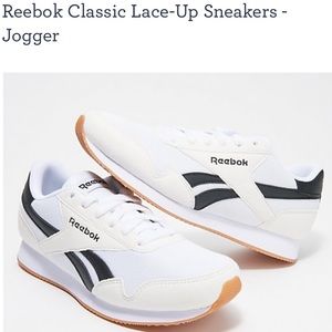 Reebok Classic Lace-Up Sneakers - Jogger